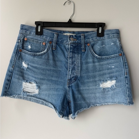 Madewell Pants - Madewell Relaxed Denim Shorts Size 28